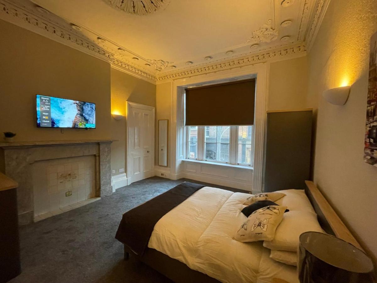 Traditional 5 Bedroom City Centre Apartment Glasgow Zewnętrze zdjęcie