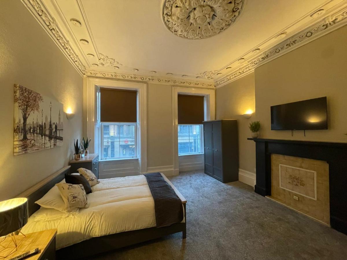 Traditional 5 Bedroom City Centre Apartment Glasgow Zewnętrze zdjęcie